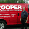 John Hovey has been employed by Cooper Office Equipment since 1956.