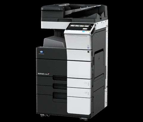 Cooper Office Equipment stocks a large inventory of Black and White or Color Multifunction Copiers. Click the BizHub above to see our newest line of Konica Minolta Products. 